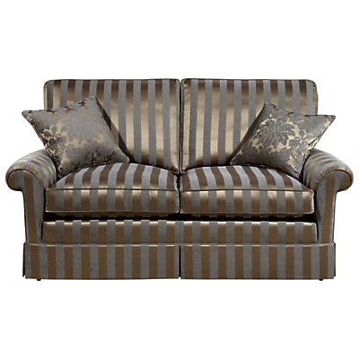 Duresta Woburn Large Sofa, Oscar Silver Stripe